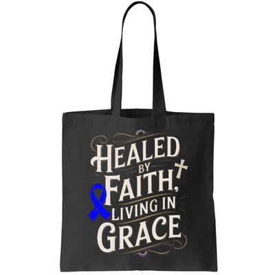 Healed Faith Living Grace Juvenile Arthritis Awareness Bag