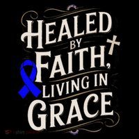 Healed Faith Living Grace Juvenile Arthritis Awareness Premium T-Shirt