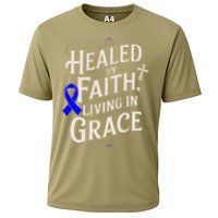 Healed Faith Living Grace Juvenile Arthritis Awareness Cooling Performance Crew T-Shirt