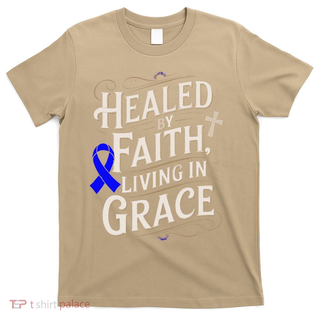 Healed Faith Living Grace Juvenile Arthritis Awareness T-Shirt