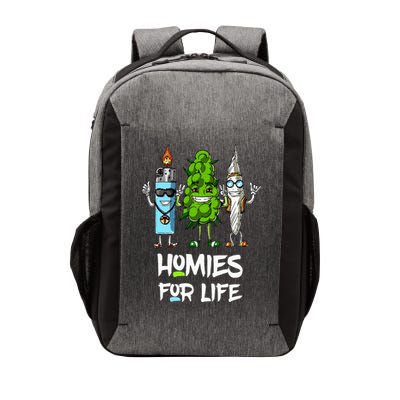 Homies For Life Weed Funny Vector Backpack