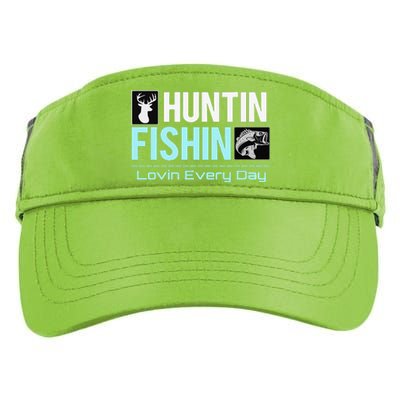 Huntin Fishin Lovin Every Day, Black Fly Hunting And Fishing Adult Drive Performance Visor