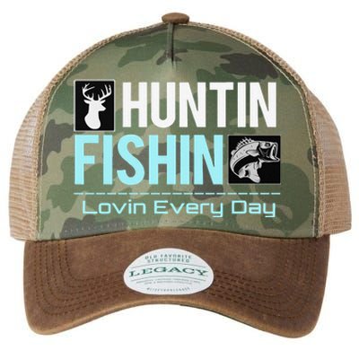 Huntin Fishin Lovin Every Day, Black Fly Hunting And Fishing Legacy Tie Dye Trucker Hat