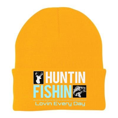 Huntin Fishin Lovin Every Day, Black Fly Hunting And Fishing Knit Cap Winter Beanie