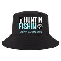 Huntin Fishin Lovin Every Day, Black Fly Hunting And Fishing Cool Comfort Performance Bucket Hat