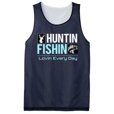 Huntin Fishin Lovin Every Day, Black Fly Hunting And Fishing Mesh Reversible Basketball Jersey Tank