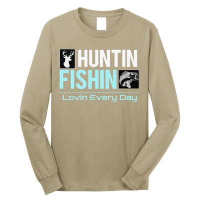 Huntin Fishin Lovin Every Day, Black Fly Hunting And Fishing Long Sleeve Shirt