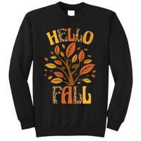 Hello Fall Leopard Season Nature Sweatshirt