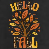 Hello Fall Leopard Season Nature Beanie