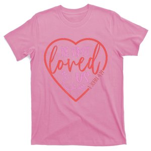 He First Loved Us Easter Christian Valentines Day T-Shirt