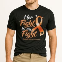 Her Fight My Fight Ms Multiple Sclerosis Awareness Women Cooling Performance Crew T-Shirt