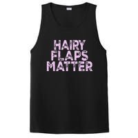 Hairy Flaps Matter Rude Joke Naughty PosiCharge Competitor Tank