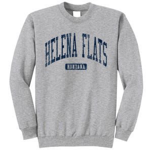 Helena Flats Montana Style Blue Tall Sweatshirt