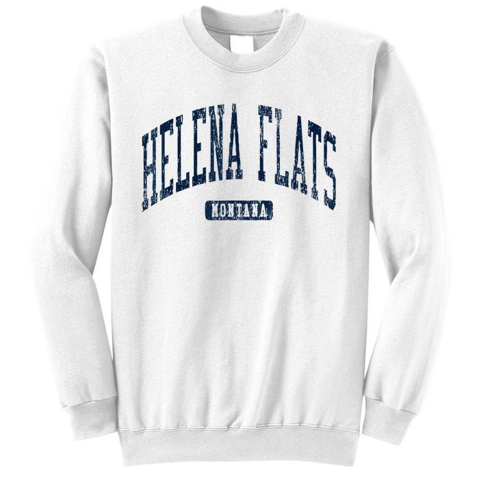 Helena Flats Montana Style Blue Sweatshirt