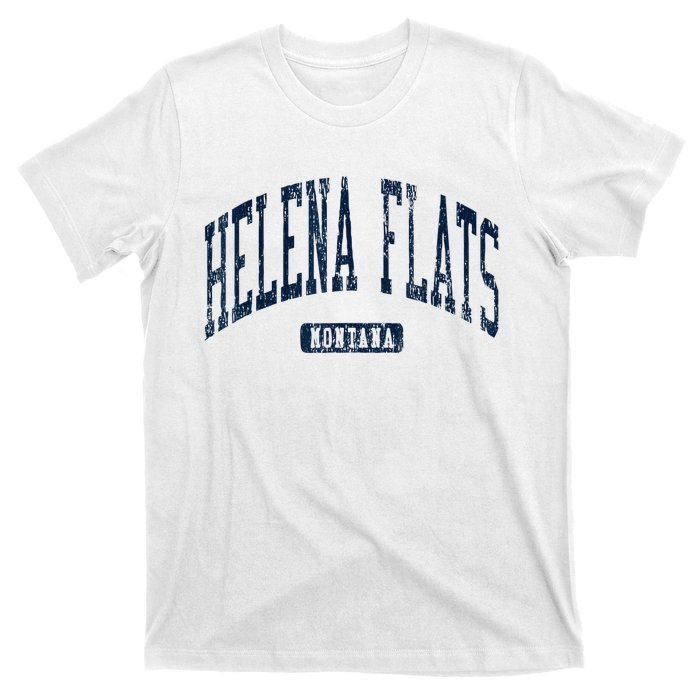 Helena Flats Montana Style Blue T-Shirt