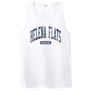 Helena Flats Montana Style Blue PosiCharge Competitor Tank