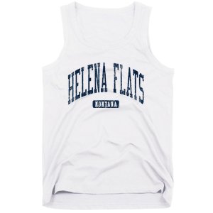 Helena Flats Montana Style Blue Tank Top