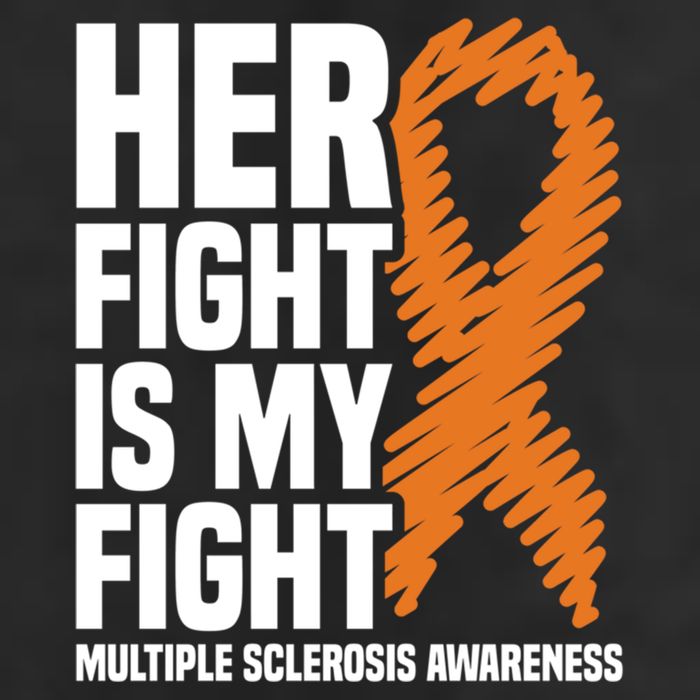 Her Fight My Fight Ms Multiple Sclerosis Awareness Gift Adult Drive Performance Visor
