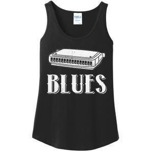 Harmonica For Music Lovers And Band Member Ladies Essential Tank