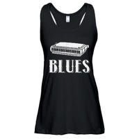 Harmonica For Music Lovers And Band Member Ladies Essential Flowy Tank