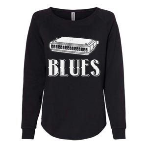 Harmonica For Music Lovers And Band Member Womens California Wash Sweatshirt