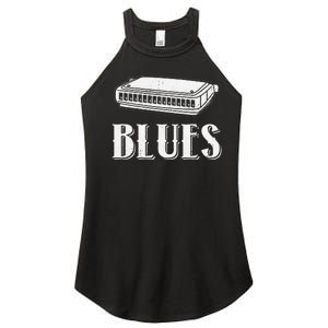 Harmonica For Music Lovers And Band Member Women's Perfect Tri Rocker Tank