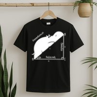 Hippopotenuse Funny Math and Geometry Pun T-Shirt