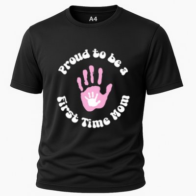 Happy First MotherS Day New Mom Mothertobe Firsttime Mom Gift Performance Shirt
