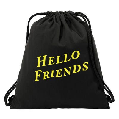 Hello Friends Master Golf Quotes Jim Nantz Augusta Drawstring Bag