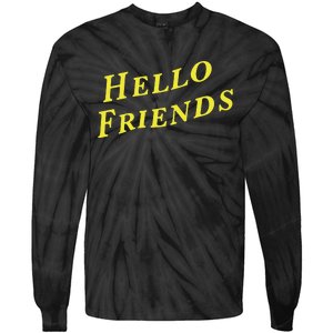 Hello Friends Master Golf Quotes Jim Nantz Augusta Tie-Dye Long Sleeve Shirt