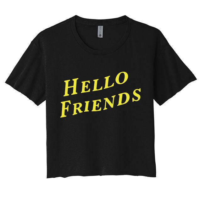 Hello Friends Master Golf Quotes Jim Nantz Augusta Crop Top