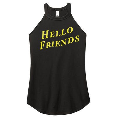 Hello Friends Master Golf Quotes Jim Nantz Augusta Women’s Perfect Tri Rocker Tank