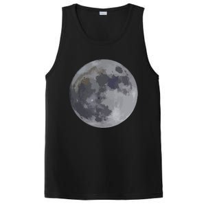 Halloween Full Moon From Satellite Outer Space Science PosiCharge Competitor Tank