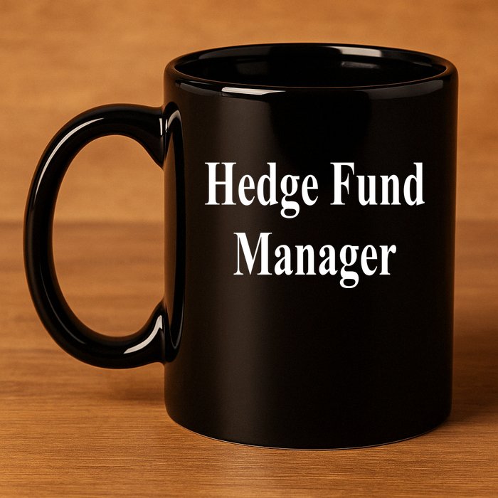 Hedge Fund Manager 11oz C Handle Ceramic Mug