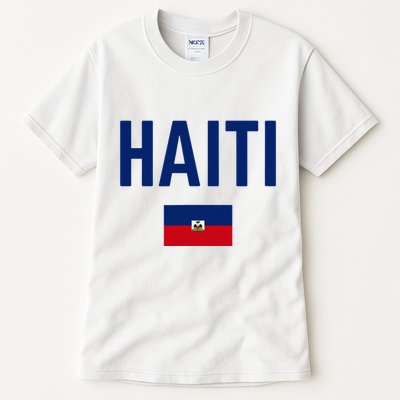 HAITI Flag Men Women Kids HAITI Tall T-Shirt