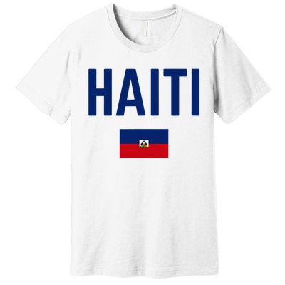 HAITI Flag Men Women Kids HAITI Premium T-Shirt