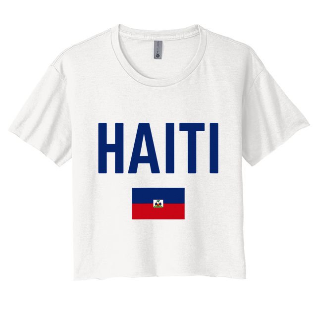 HAITI Flag Men Women Kids HAITI Crop Top