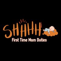 Happy First MotherS Day New Mom Shhhh Firsttime Mom Duties Cool Gift Cooling Performance Crew T-Shirt