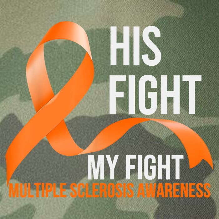 His Fight My Fight Multiple Sclerosis MS Warrior Legacy Tie Dye Trucker Hat
