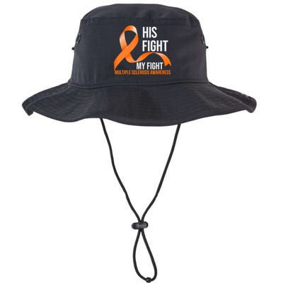 His Fight My Fight Multiple Sclerosis MS Warrior Bucket Hat