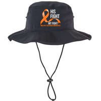 His Fight My Fight Multiple Sclerosis MS Warrior Bucket Hat