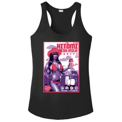 Hitomi Fresh Milk Ladies PosiCharge Competitor Racerback Tank