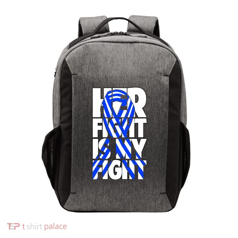Als Her Fight Is My Fight Vector Backpack
