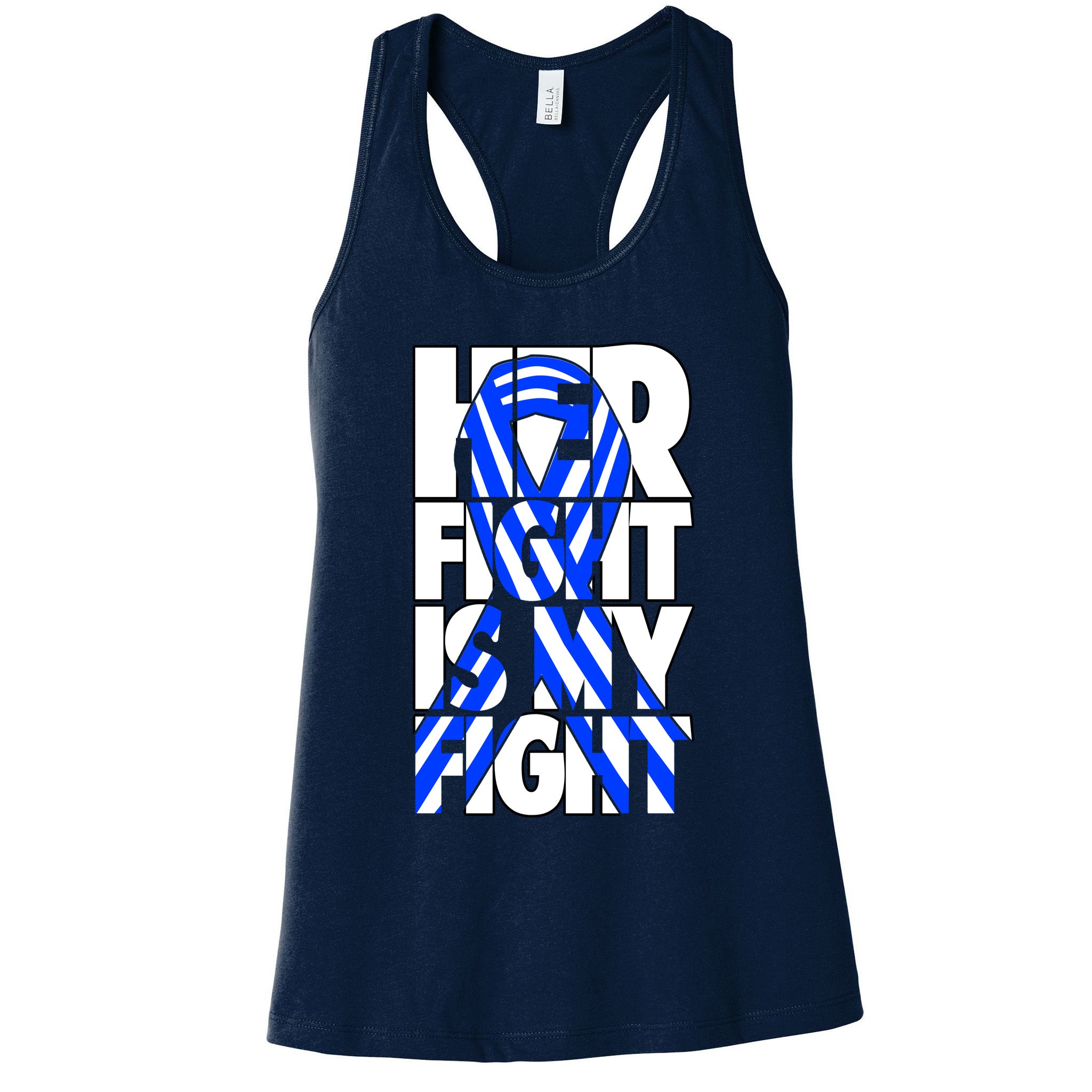 Als Her Fight Is My Fight Womens Tank Top