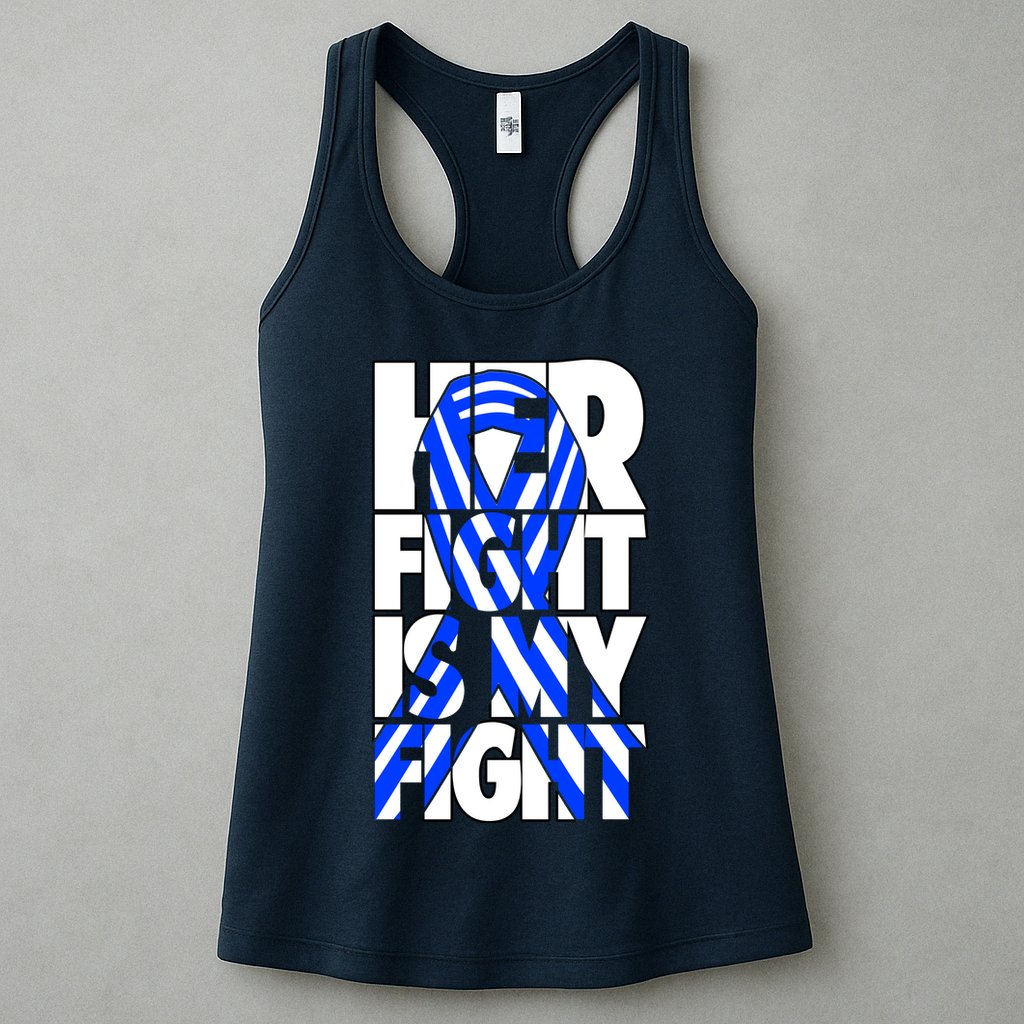Als Her Fight Is My Fight Womens Tank Top