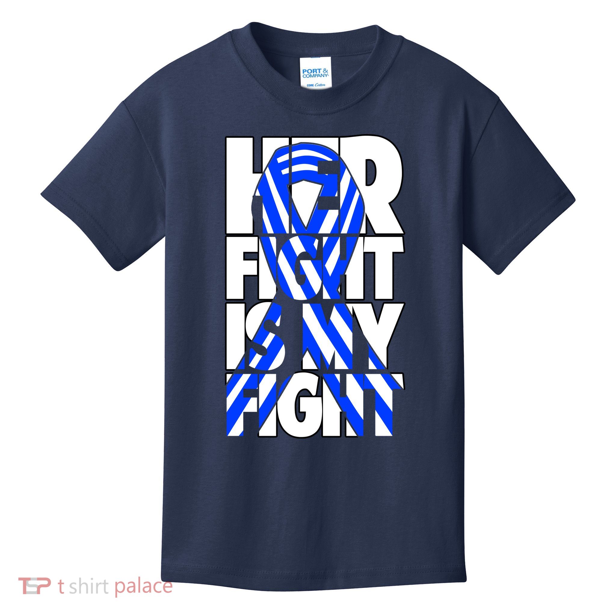 Als Her Fight Is My Fight Kids T-Shirt