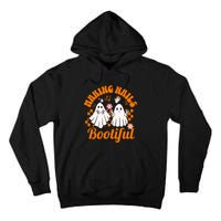 Halloween For Nail Technicians Artists Making Nails Bootiful Gift Tall Hoodie