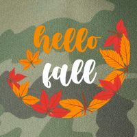 Hello Fall Nature Lover Legacy Tie Dye Trucker Hat