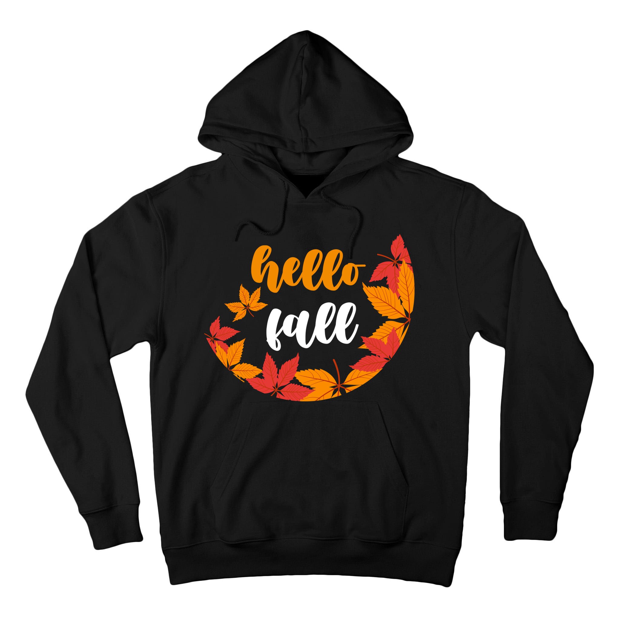 Hello Fall Nature Lover Tall Hoodie