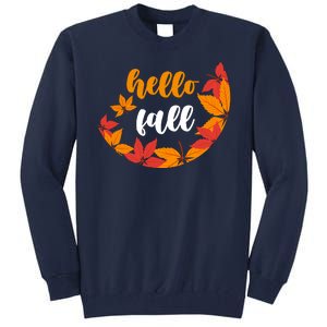 Hello Fall Nature Lover Tall Sweatshirt